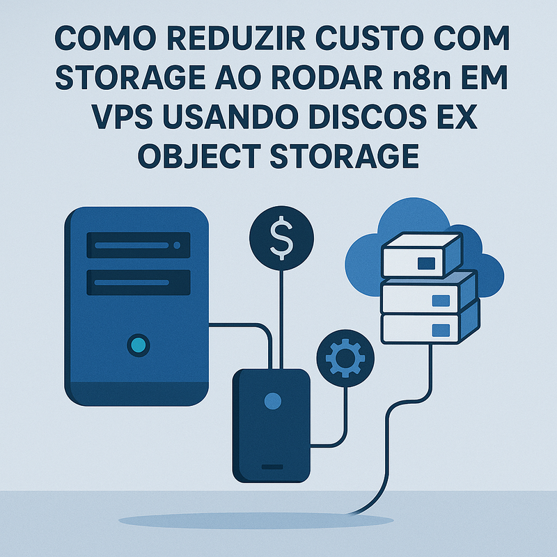 Como Reduzir Custo com Storage ao Rodar n8n em VPS usando Discos Externos e Object Storage