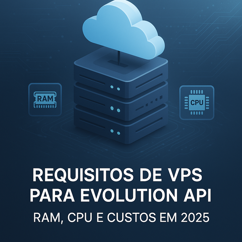Requisitos de VPS para Evolution API: RAM, CPU e Custos em 2025