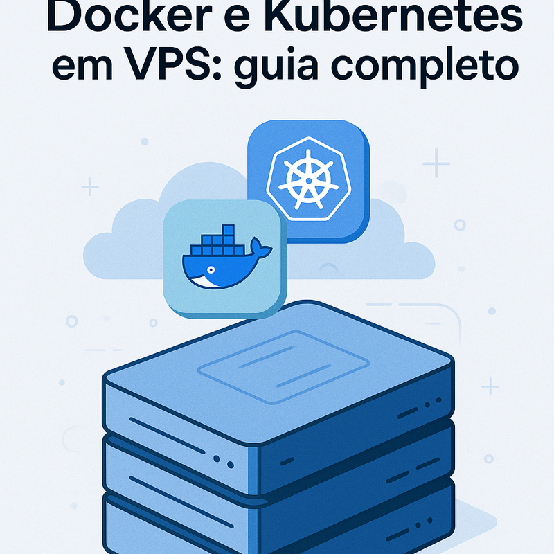 Como rodar containers Docker e Kubernetes em VPS: guia completo