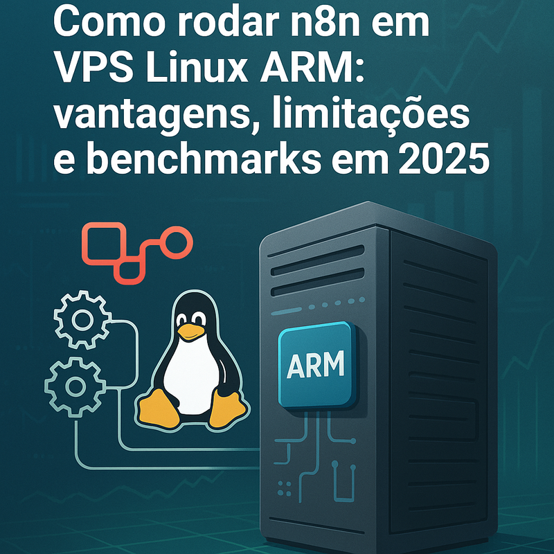 Como rodar n8n em VPS Linux ARM: vantagens, limitações e benchmarks em 2025