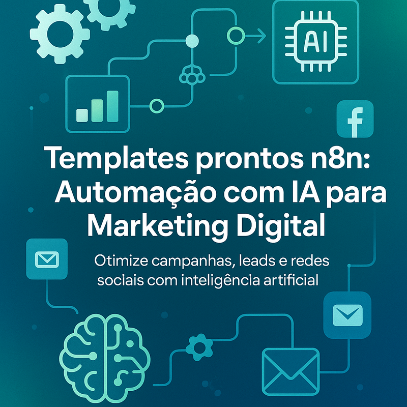 Templates prontos n8n: automação com IA para marketing digital