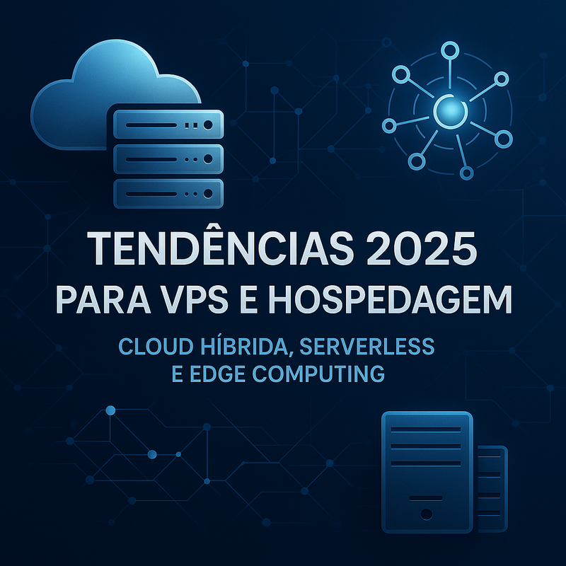 Tendências 2026 para VPS e Hospedagem: Cloud Híbrida, Serverless e Edge Computing