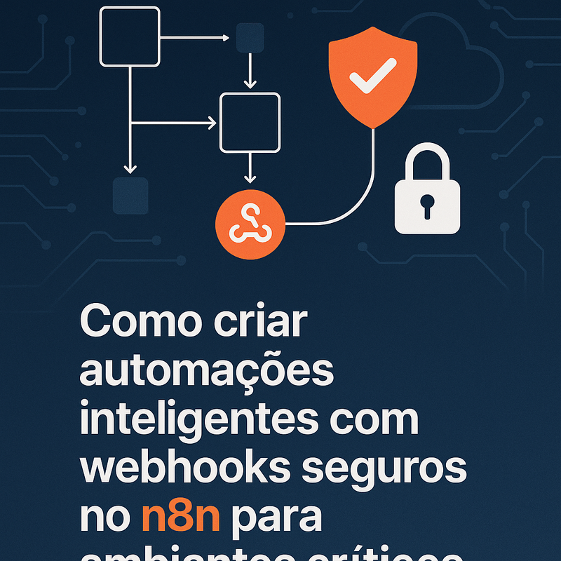 Como criar automações inteligentes com webhooks seguros no n8n para ambientes críticos