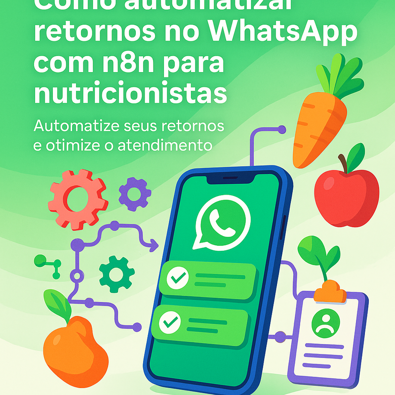 Como automatizar retornos no WhatsApp com n8n para nutricionistas