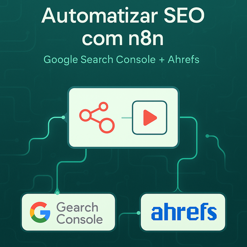Automatizar SEO com n8n: conecte Google Search Console e Ahrefs