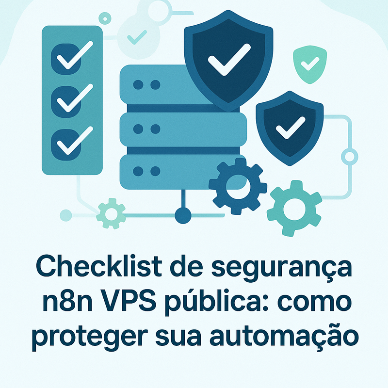 Checklist de segurança n8n VPS pública: como proteger sua automação