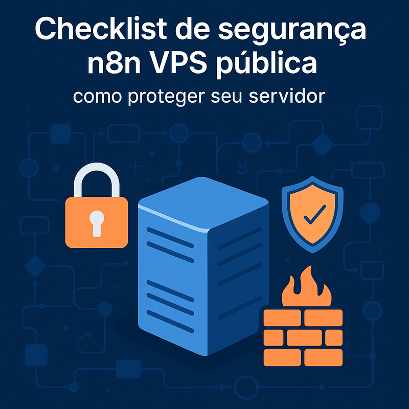 Checklist de segurança n8n VPS pública: como proteger seu servidor