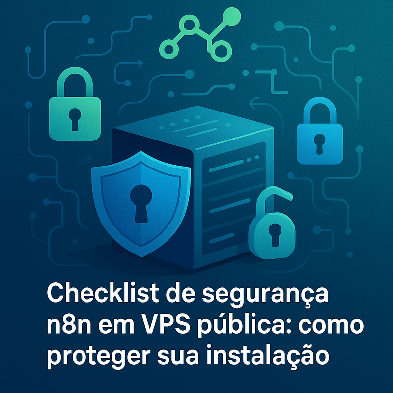 Checklist de segurança n8n em VPS pública: como proteger sua instalação