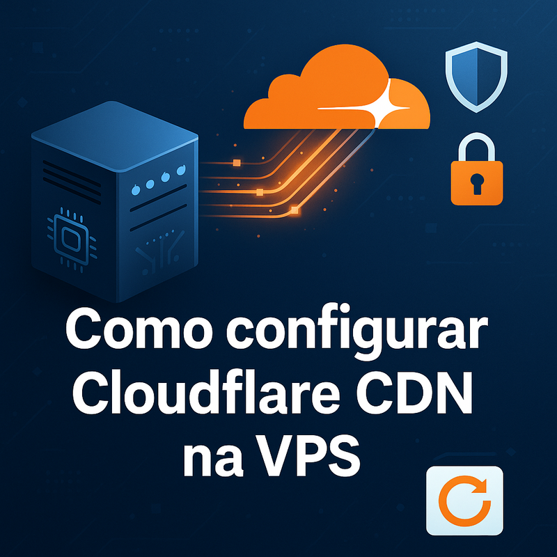 Como configurar Cloudflare CDN na VPS: guia passo a passo