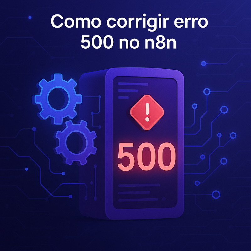 Como corrigir erro 500 no n8n: causas mais comuns e soluções