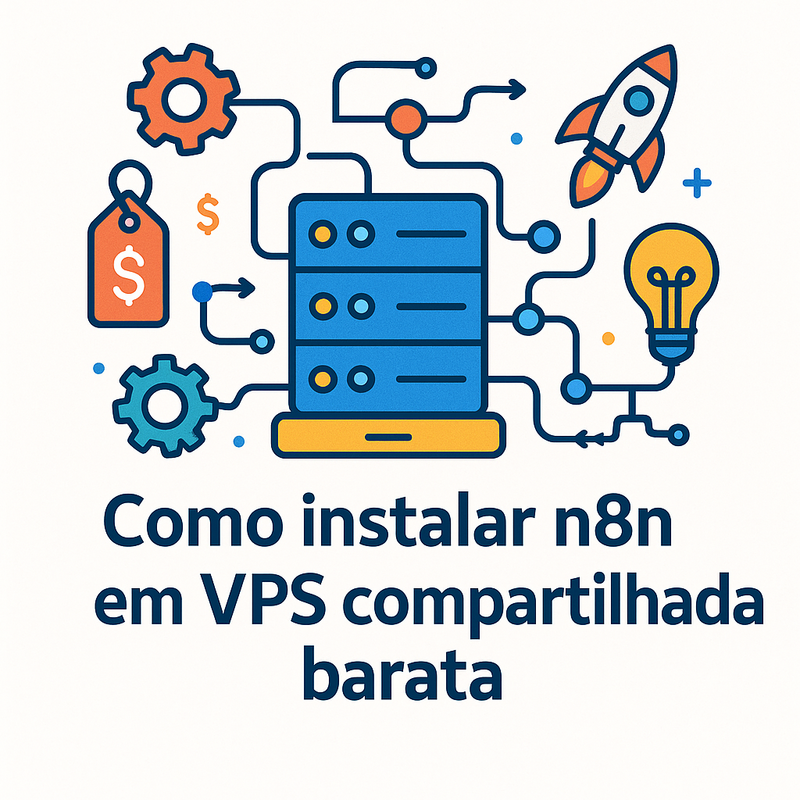 Como instalar n8n em VPS compartilhada barata para pequenos projetos e startups