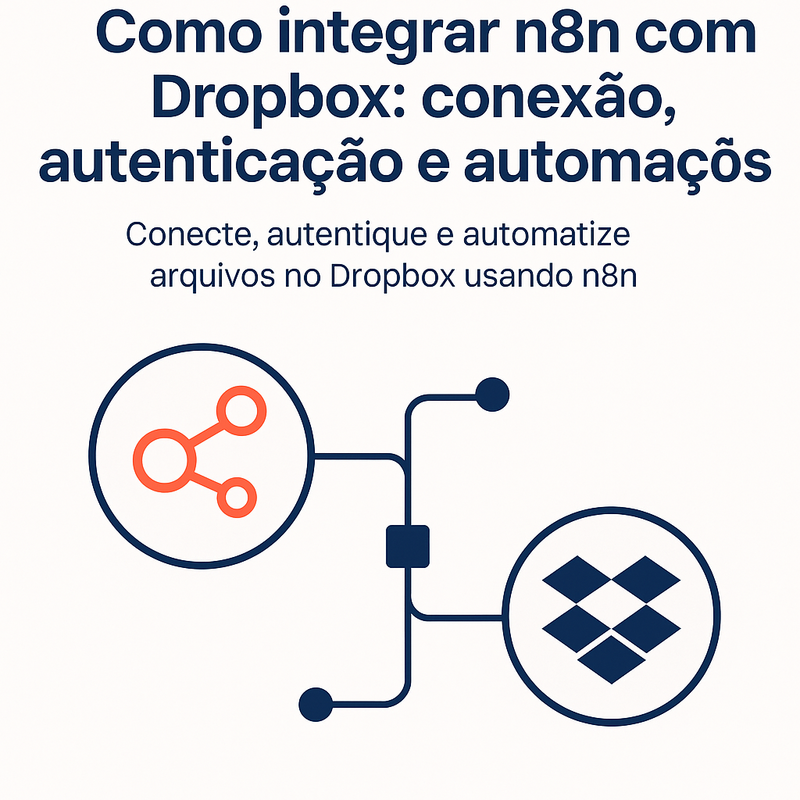 Como integrar n8n com Dropbox: conexão, autenticação e automações