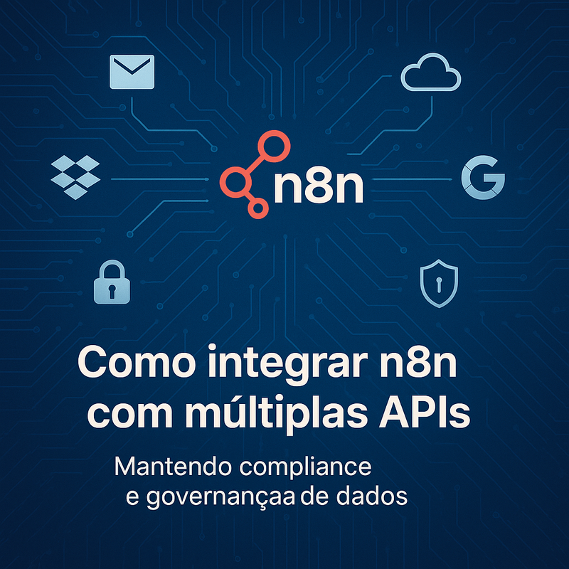 Como integrar n8n com múltiplas APIs mantendo compliance e governança de dados