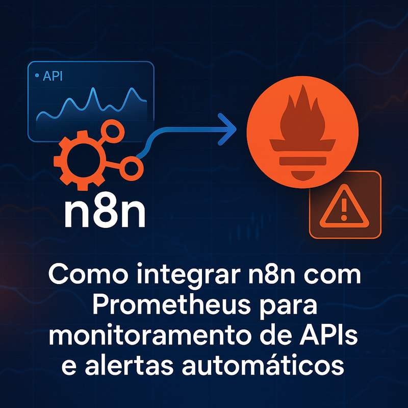 Como integrar n8n com Prometheus para monitoramento de APIs e alertas automáticos