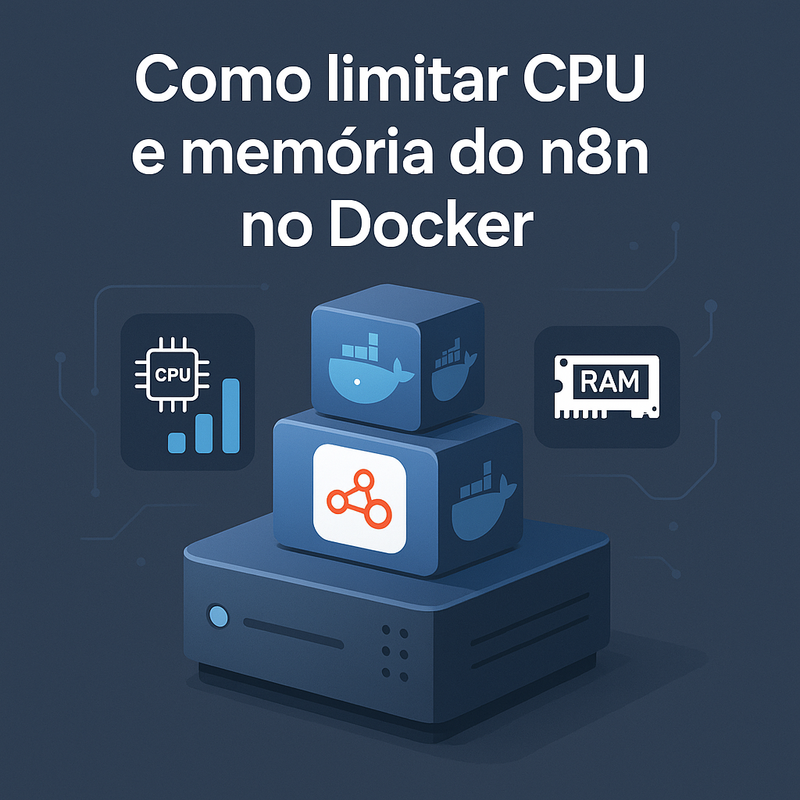 Como limitar CPU e memória do n8n no Docker na VPS sem derrubar automações críticas