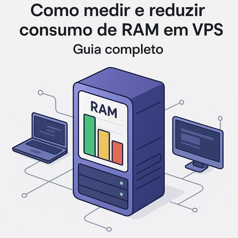 Como medir e reduzir consumo de RAM em VPS: guia completo