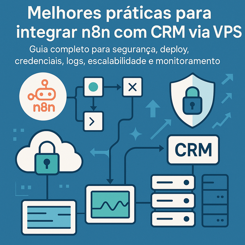 Melhores práticas para integrar n8n com CRM via VPS: guia completo