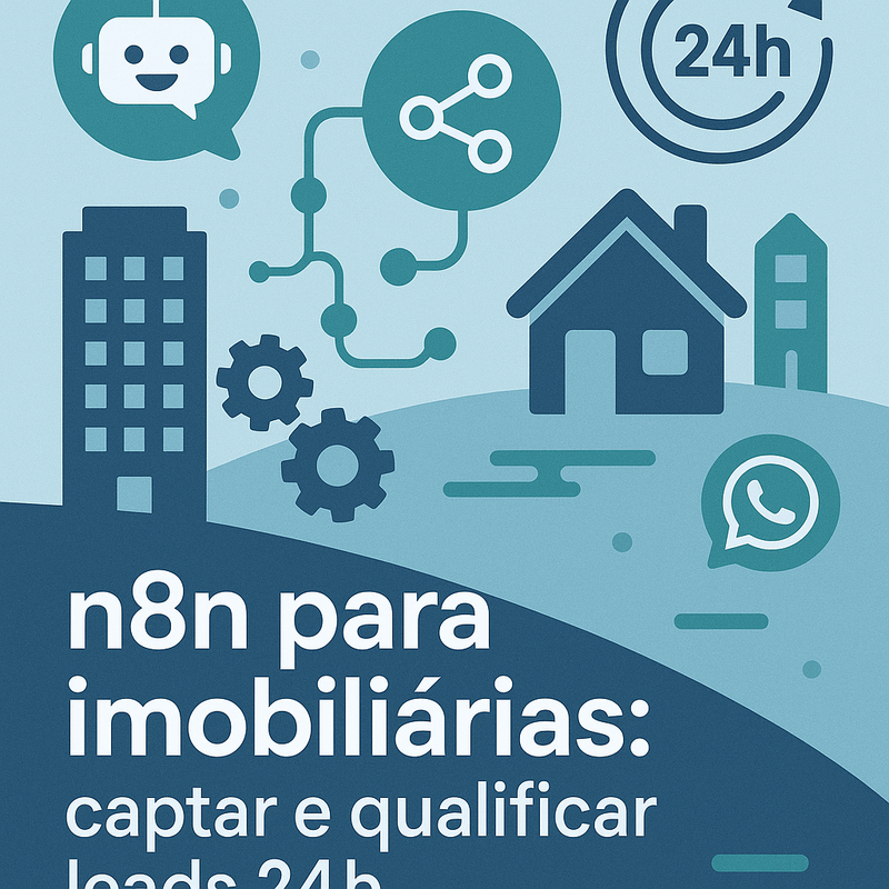 n8n para imobiliárias captar e qualificar leads 24h: automação que atende sem parar