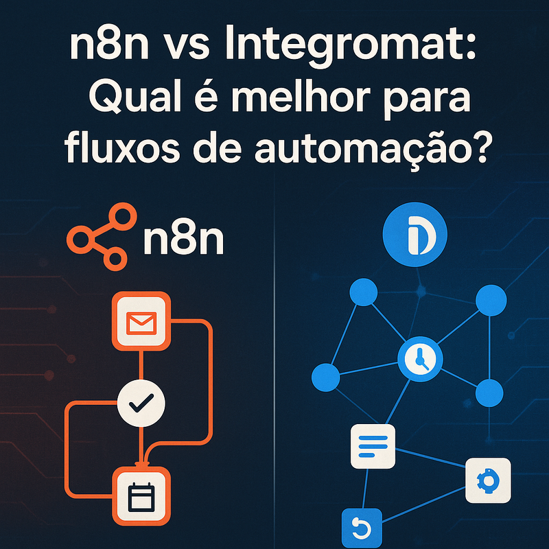 n8n vs Integromat: qual é melhor para fluxos de automação?