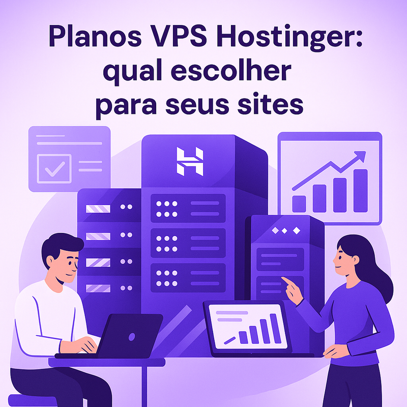 Planos VPS Hostinger: qual escolher para seus sites
