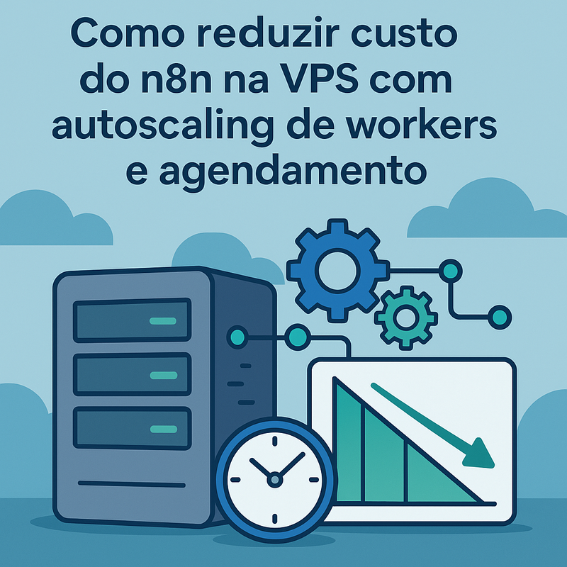 Como reduzir custo do n8n na VPS com autoscaling de workers e agendamento