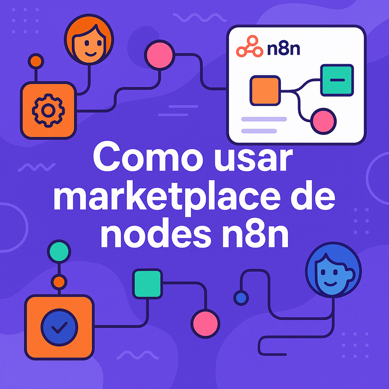 Como usar o marketplace de nodes n8n para compartilhar integrações personalizadas